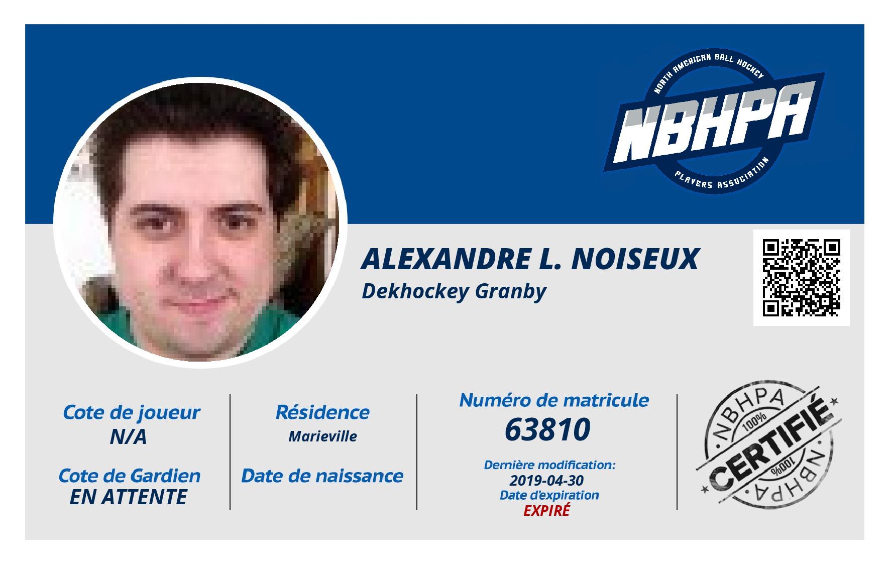 Alexandre L. Noiseux