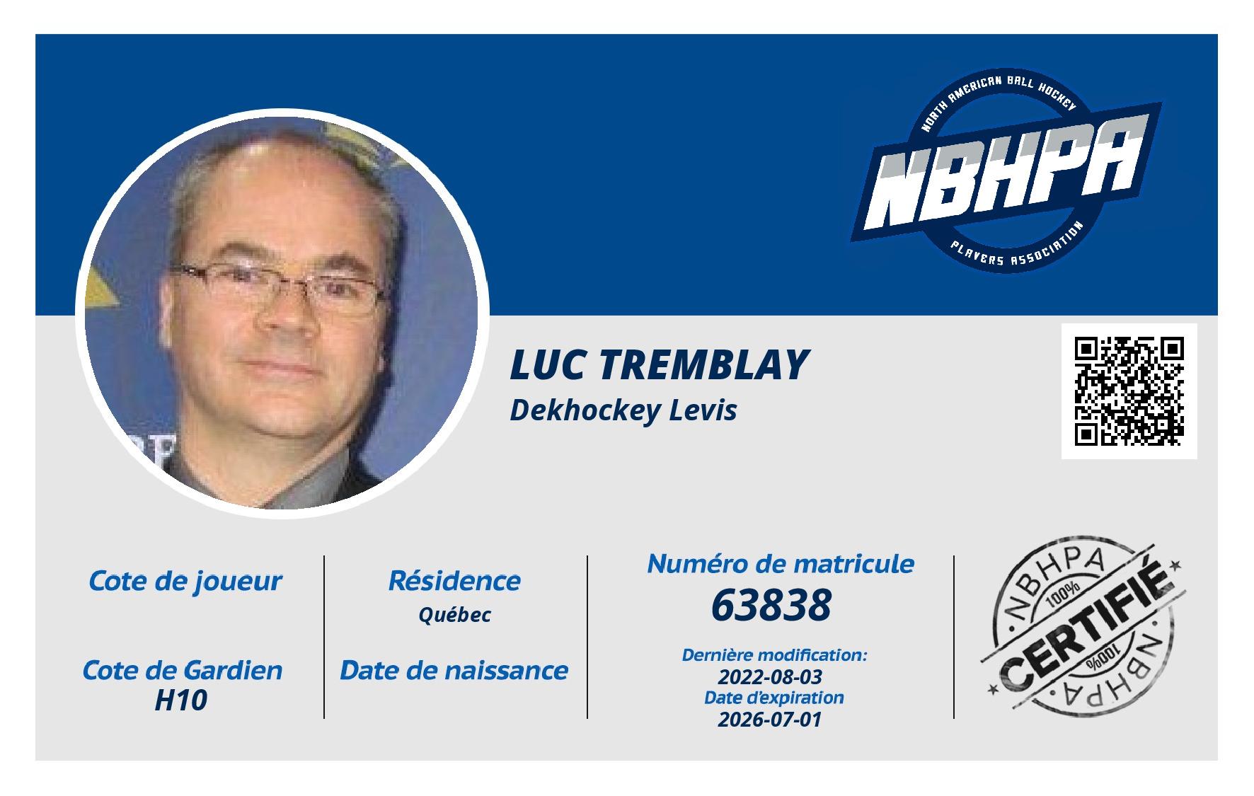 Luc Tremblay