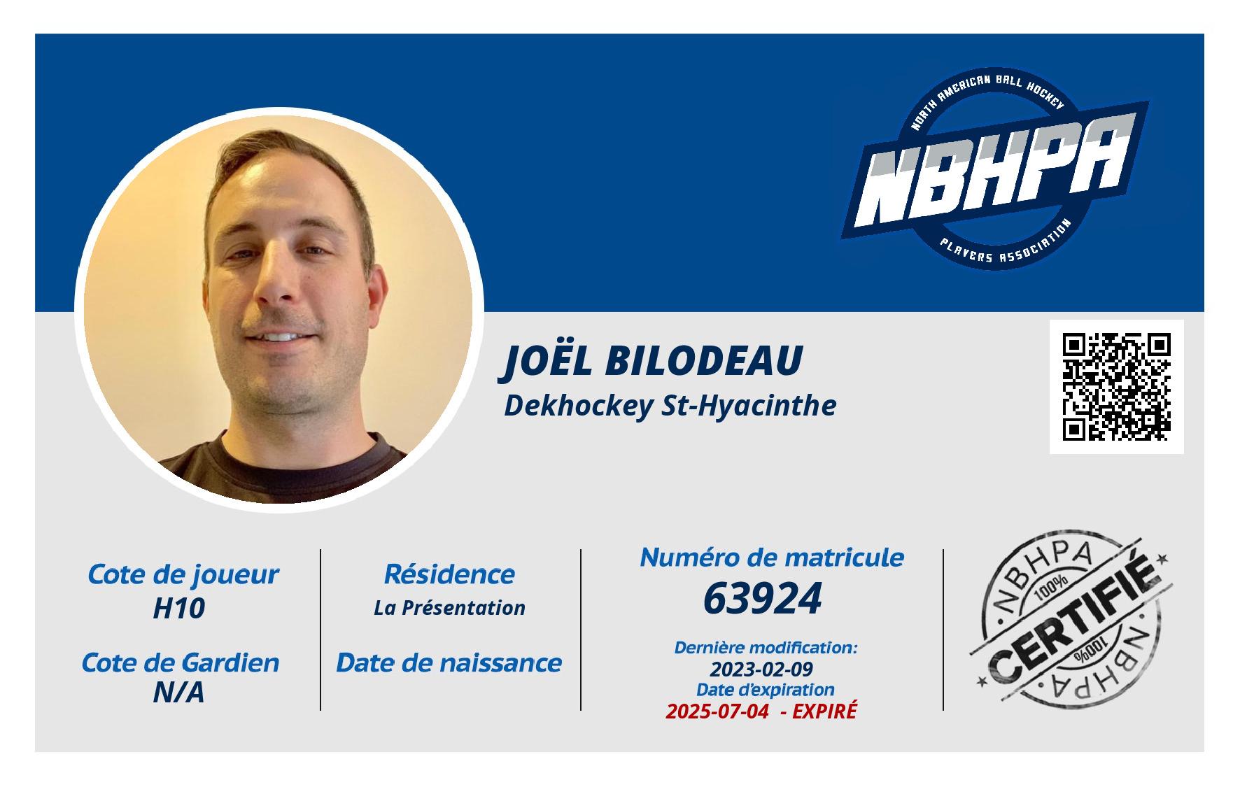 Joël Bilodeau