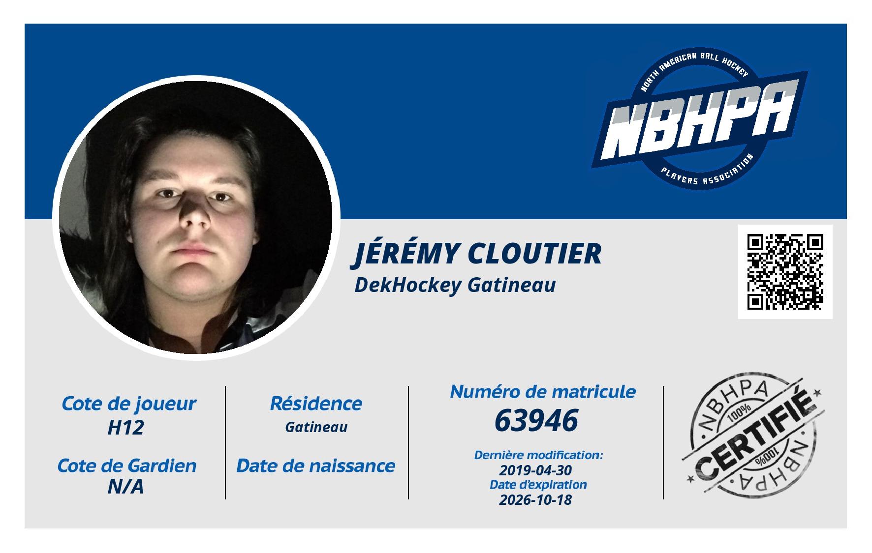 Jérémy Cloutier