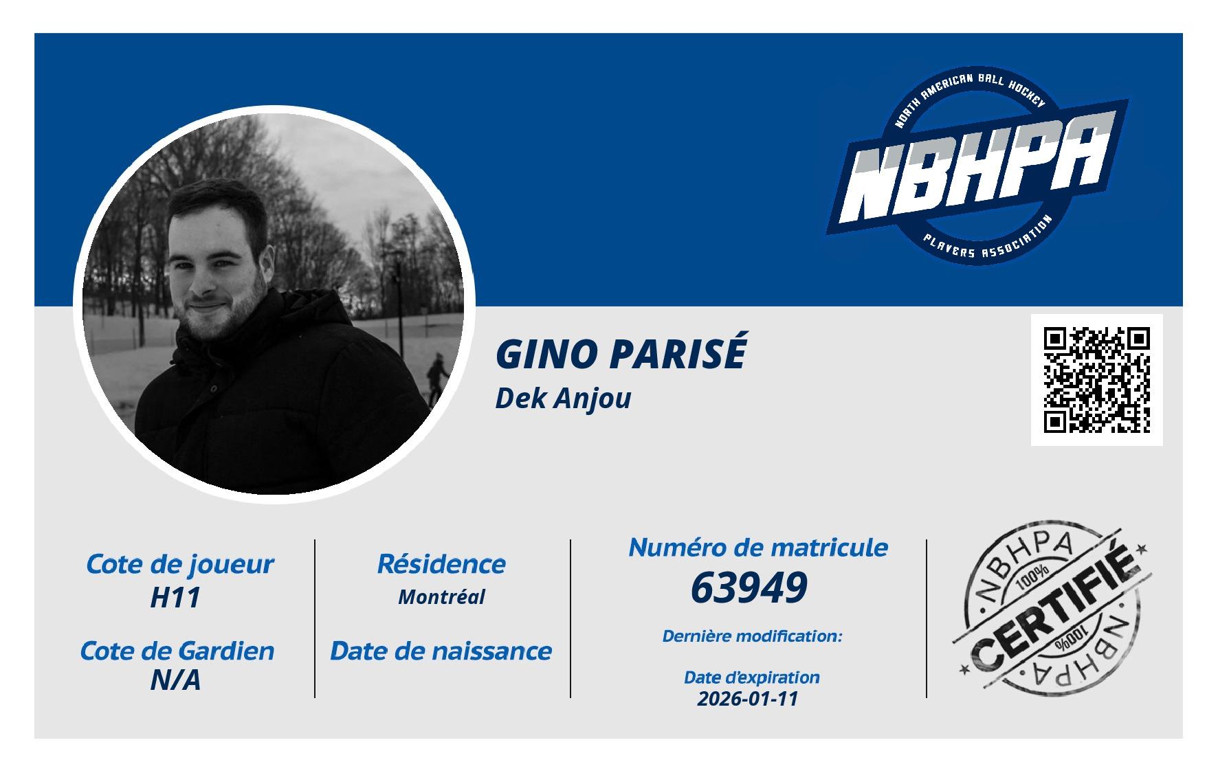 Gino Parisé