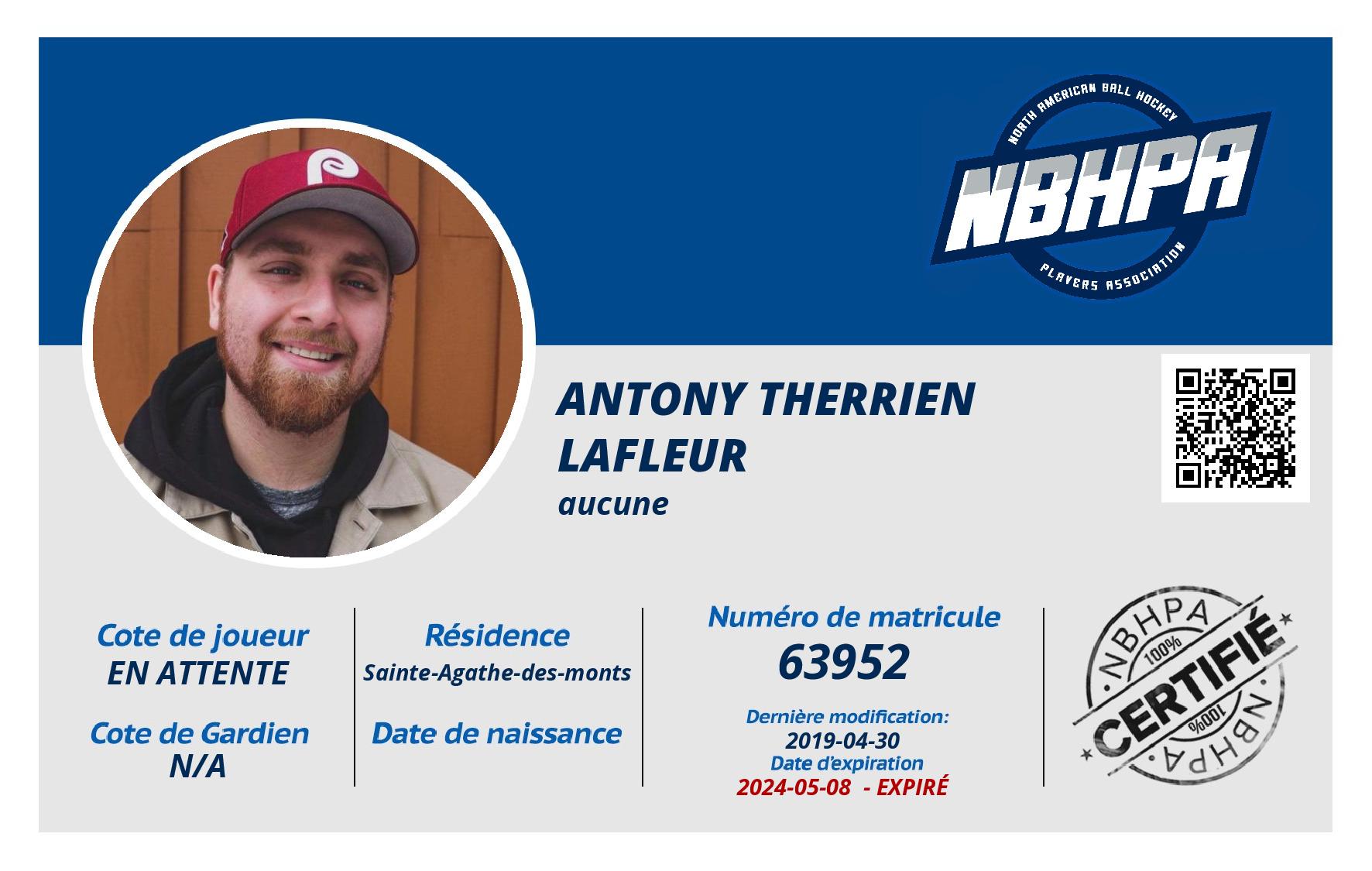 Antony Therrien lafleur