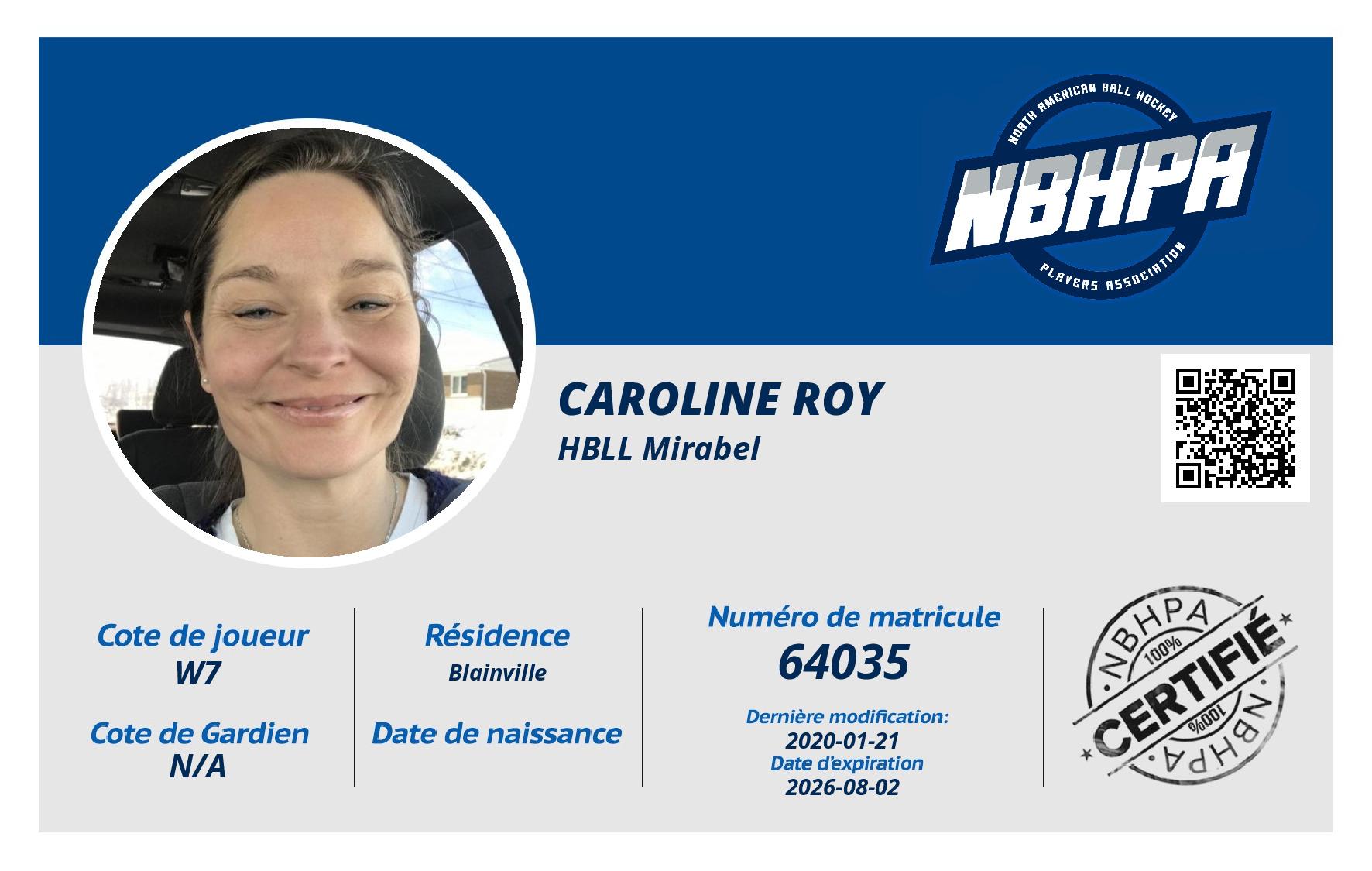 Caroline Roy