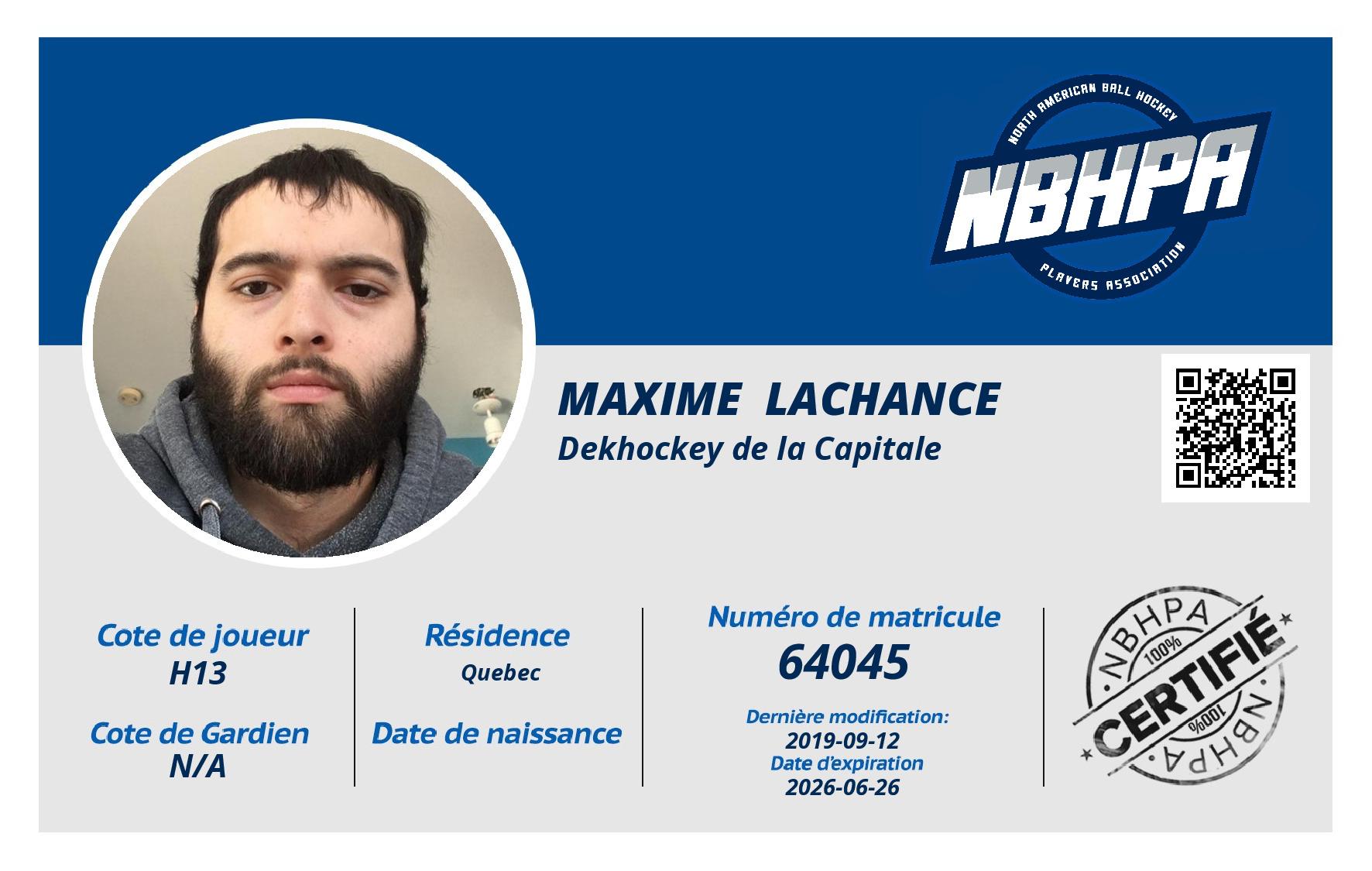 Maxime  Lachance 