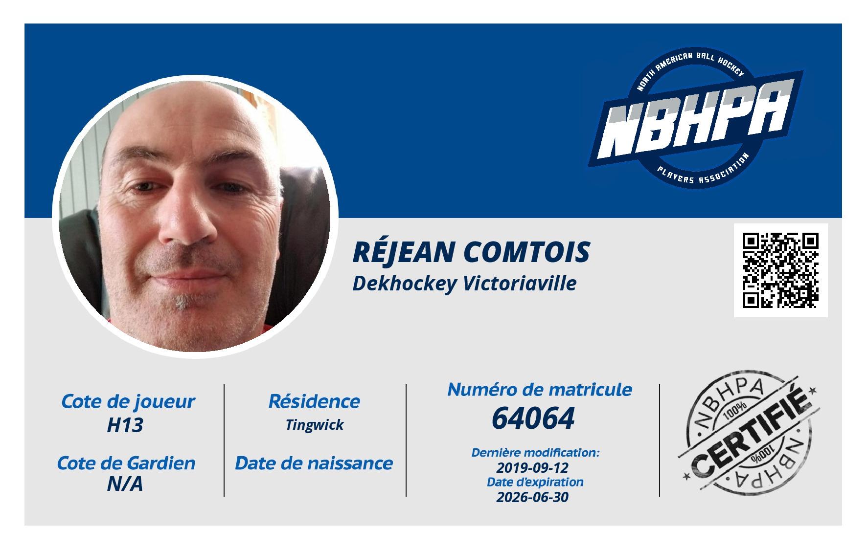 Réjean Comtois