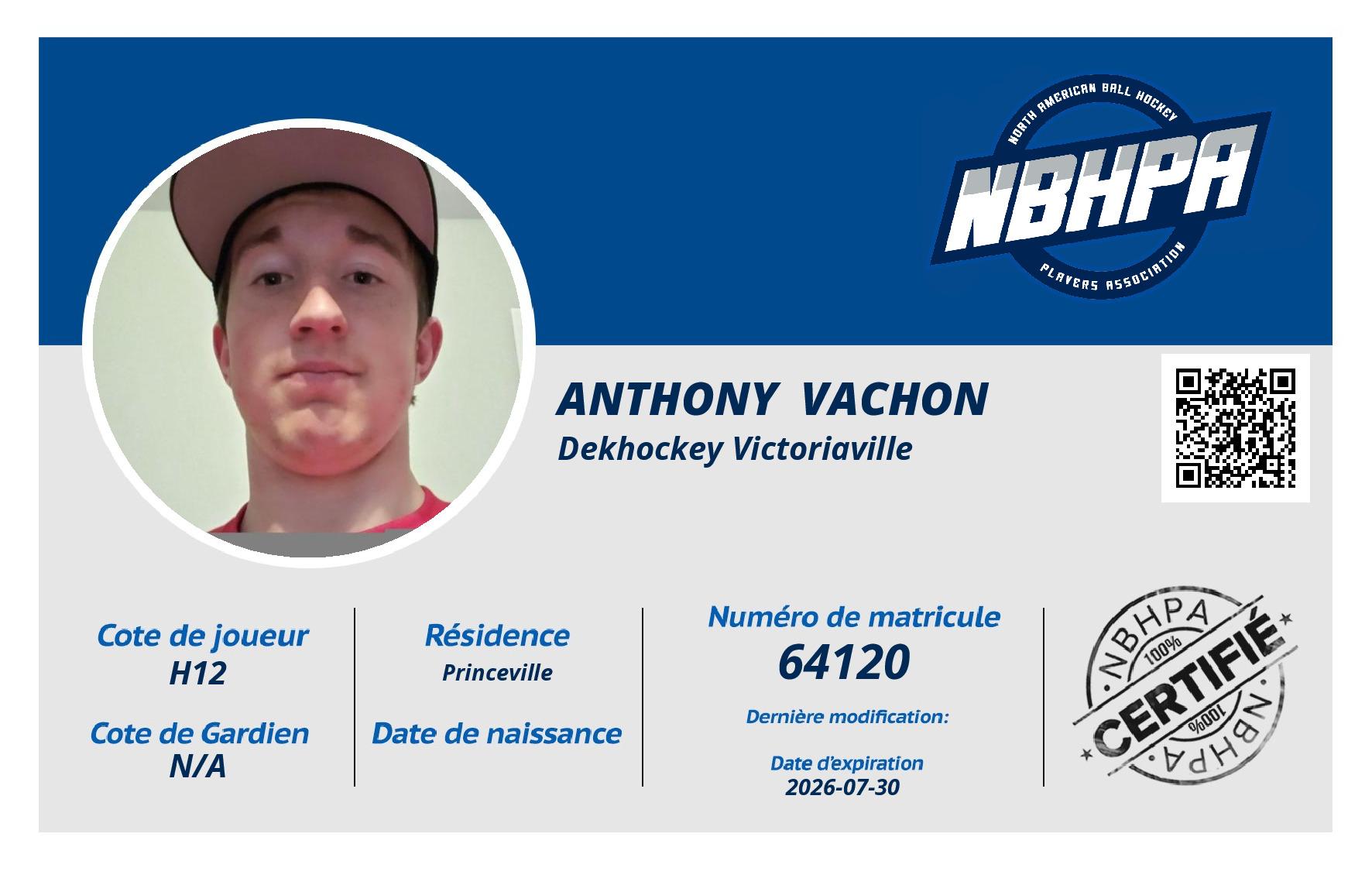 Anthony  Vachon