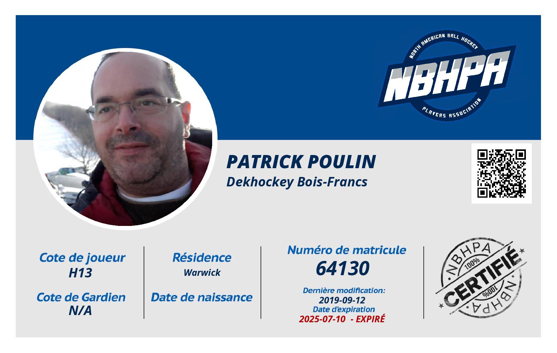 Patrick Poulin