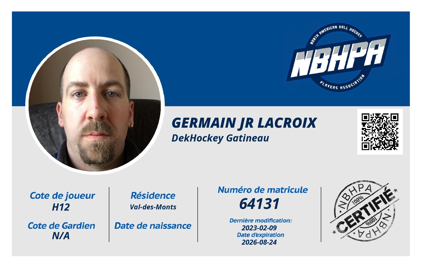 Germain Jr Lacroix