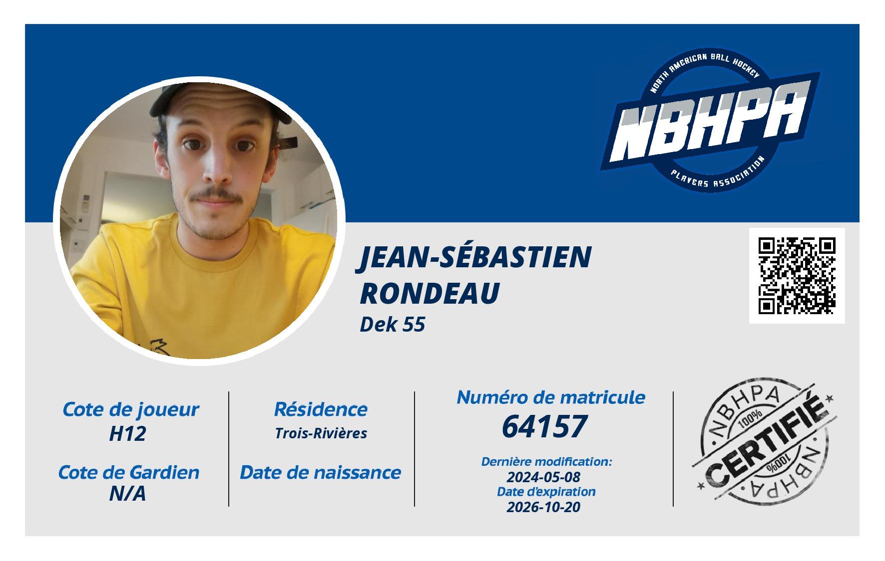 Jean-Sébastien Rondeau