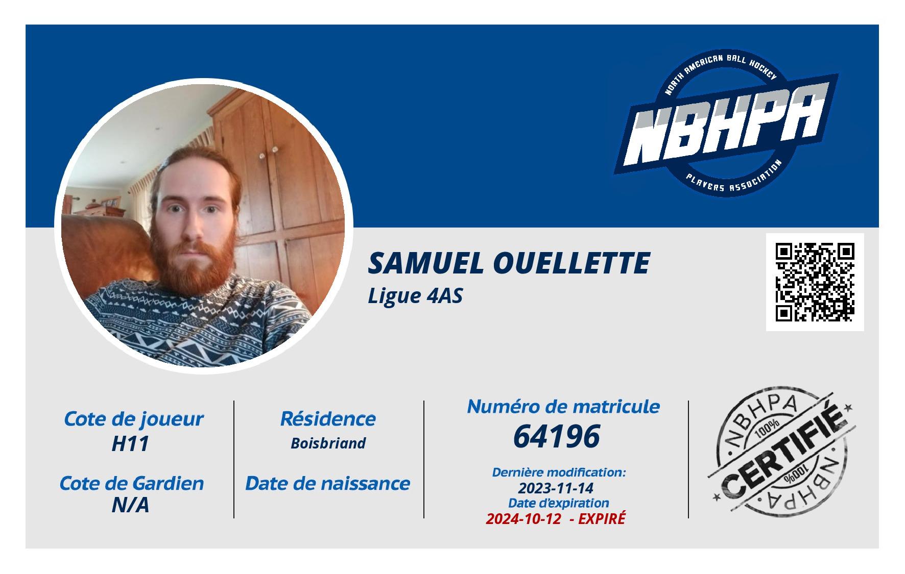 Samuel Ouellette