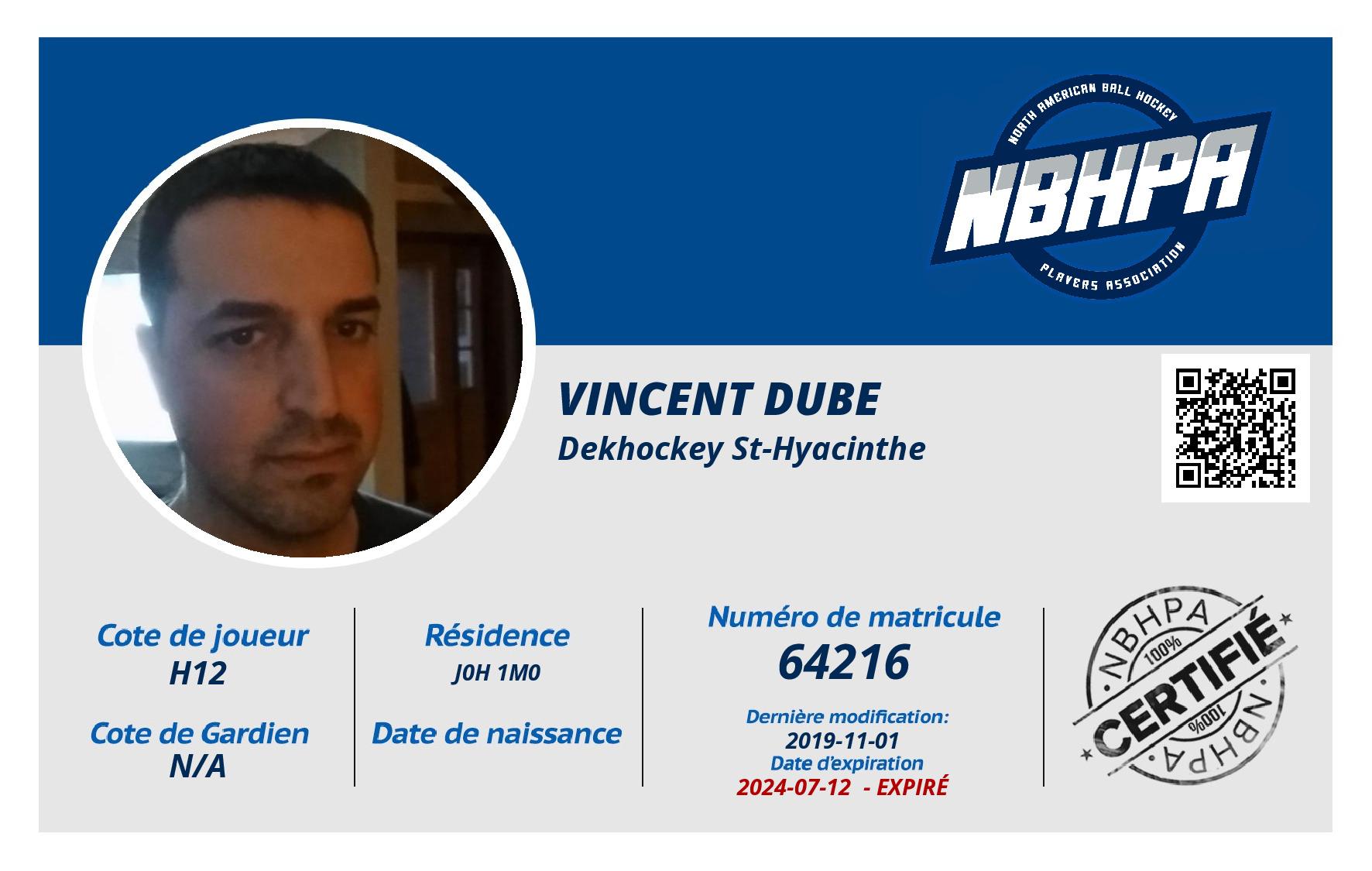 Vincent Dube