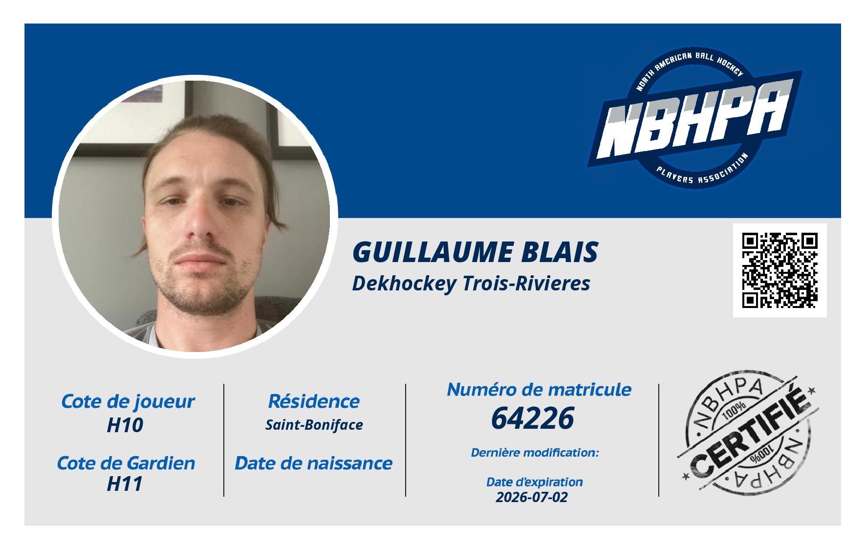 Guillaume Blais