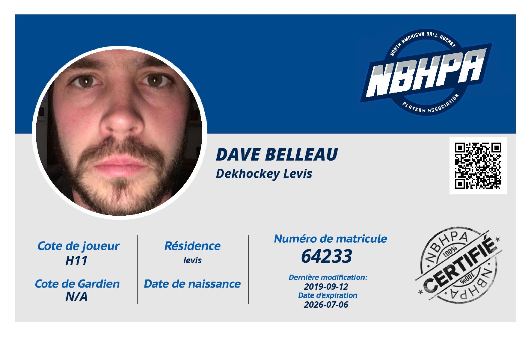 Dave Belleau