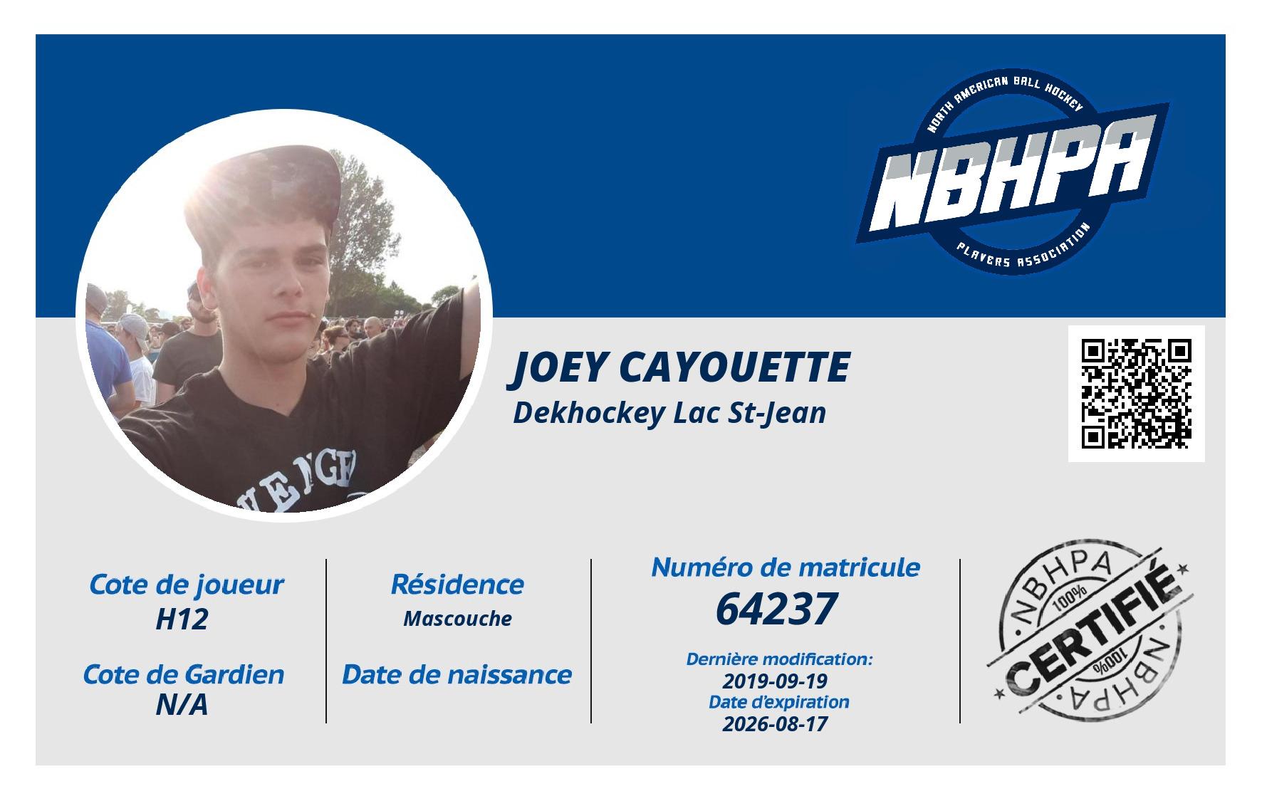 Joey Cayouette