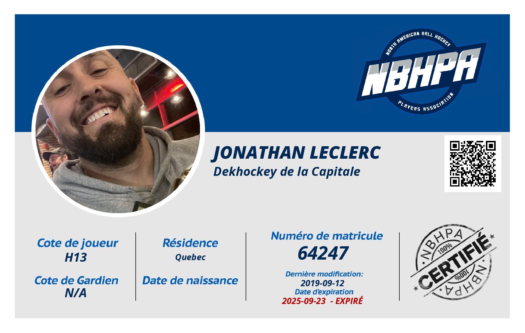 Jonathan Leclerc