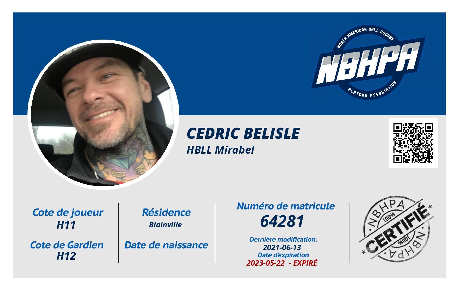 Cedric Belisle