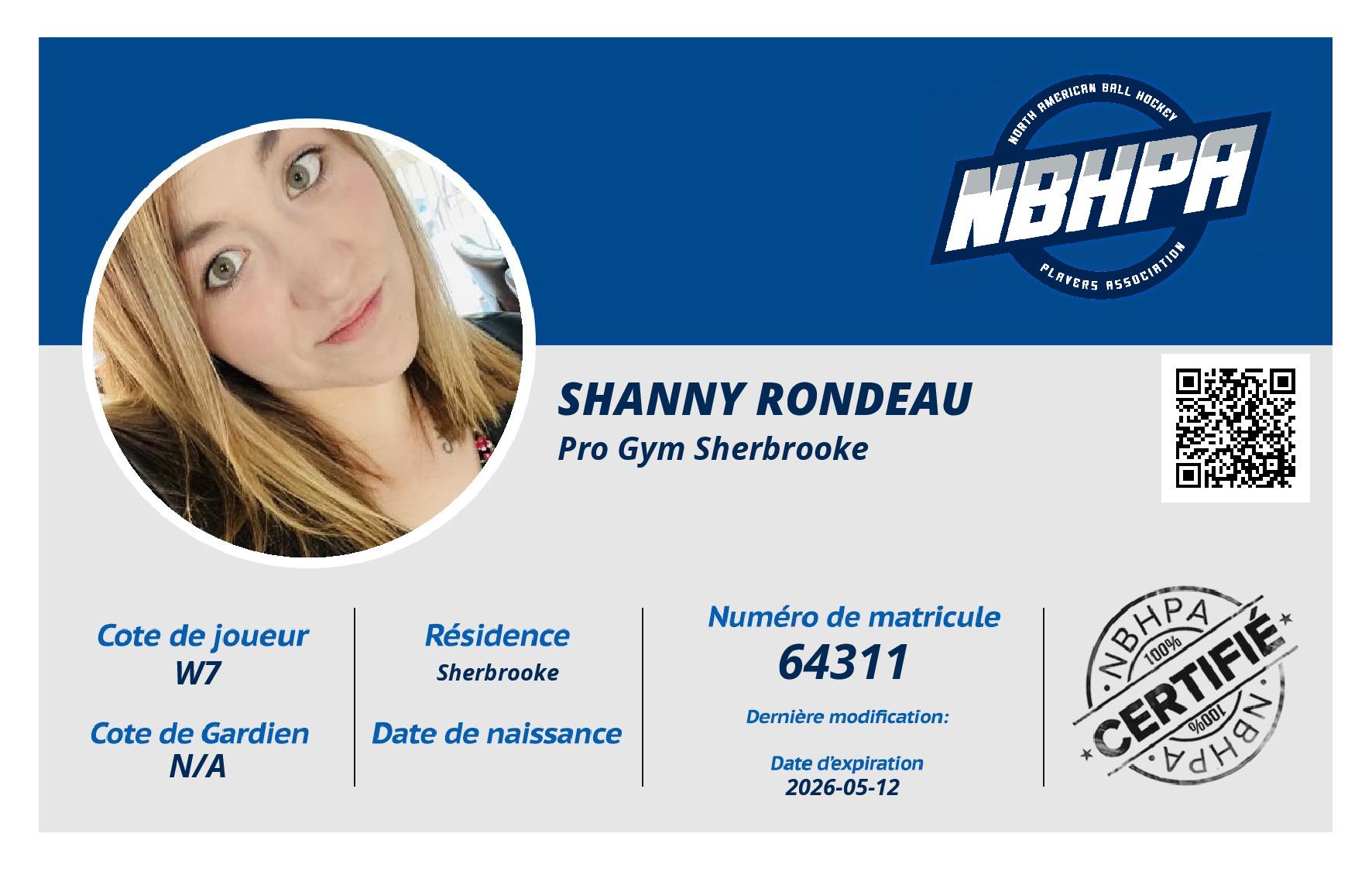 Shanny Rondeau