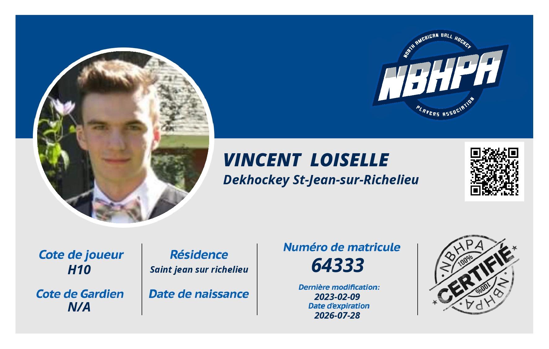 Vincent  Loiselle