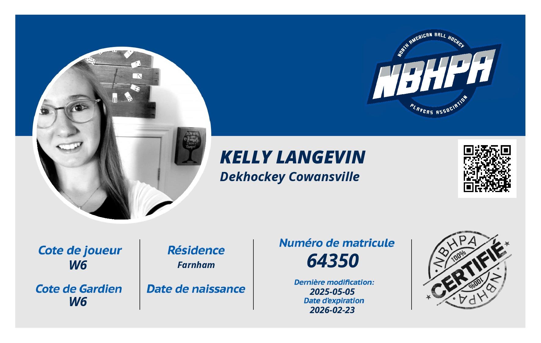 Kelly Langevin