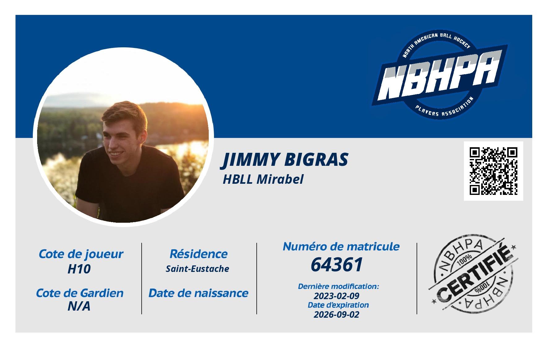 Jimmy Bigras