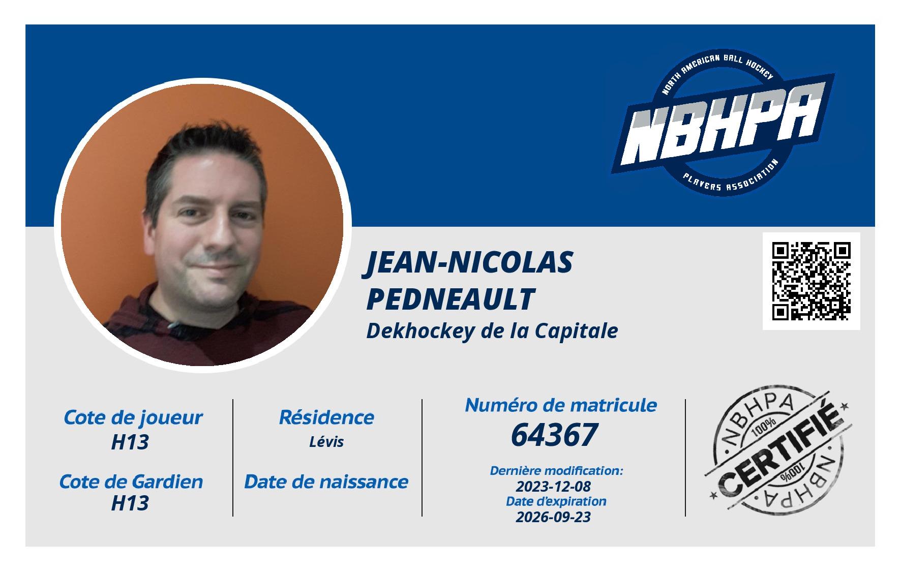 Jean-Nicolas Pedneault