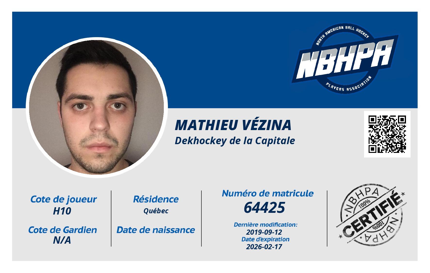 Mathieu Vézina