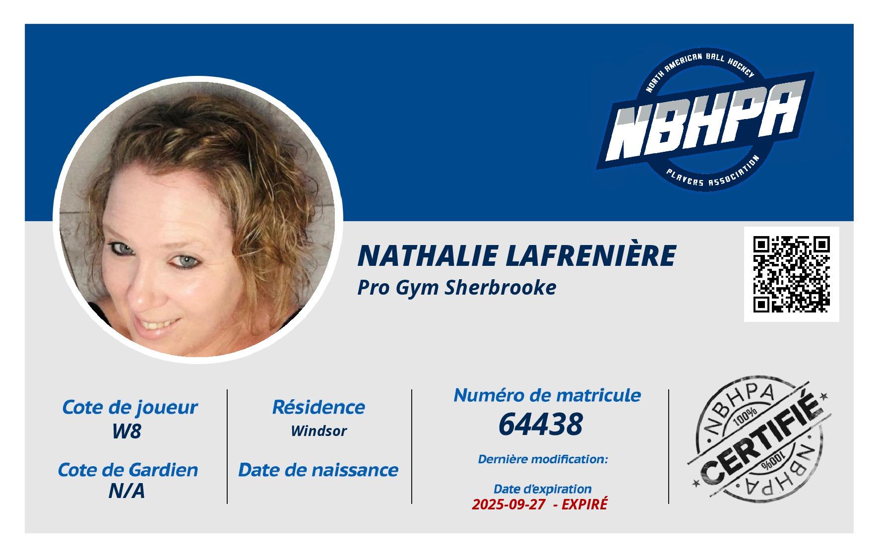 Nathalie Lafrenière 