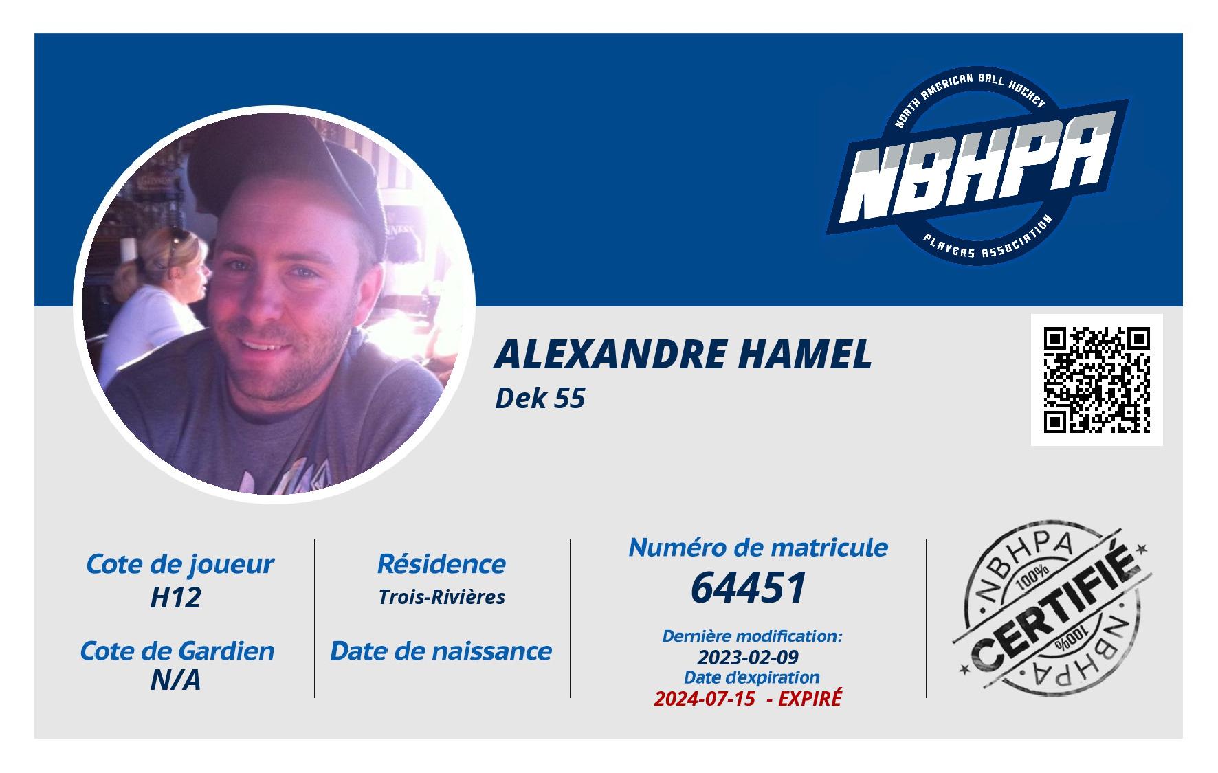 Alexandre Hamel
