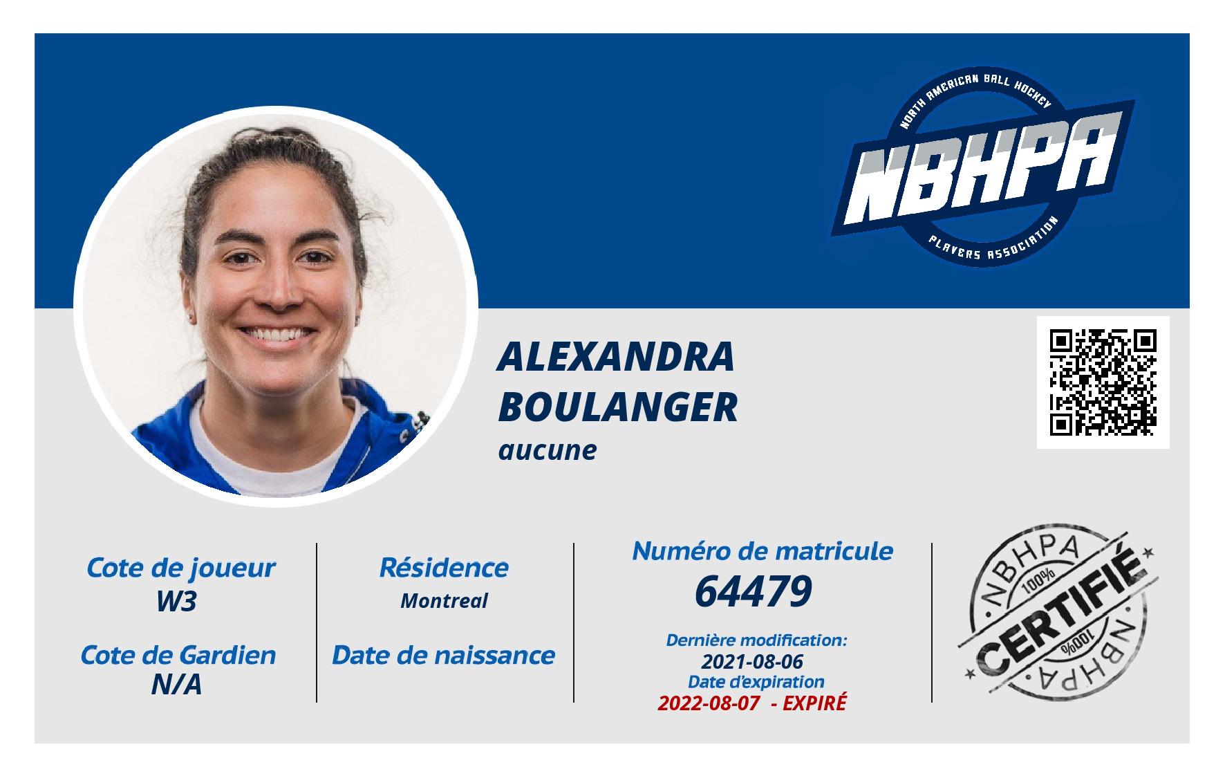Alexandra Boulanger