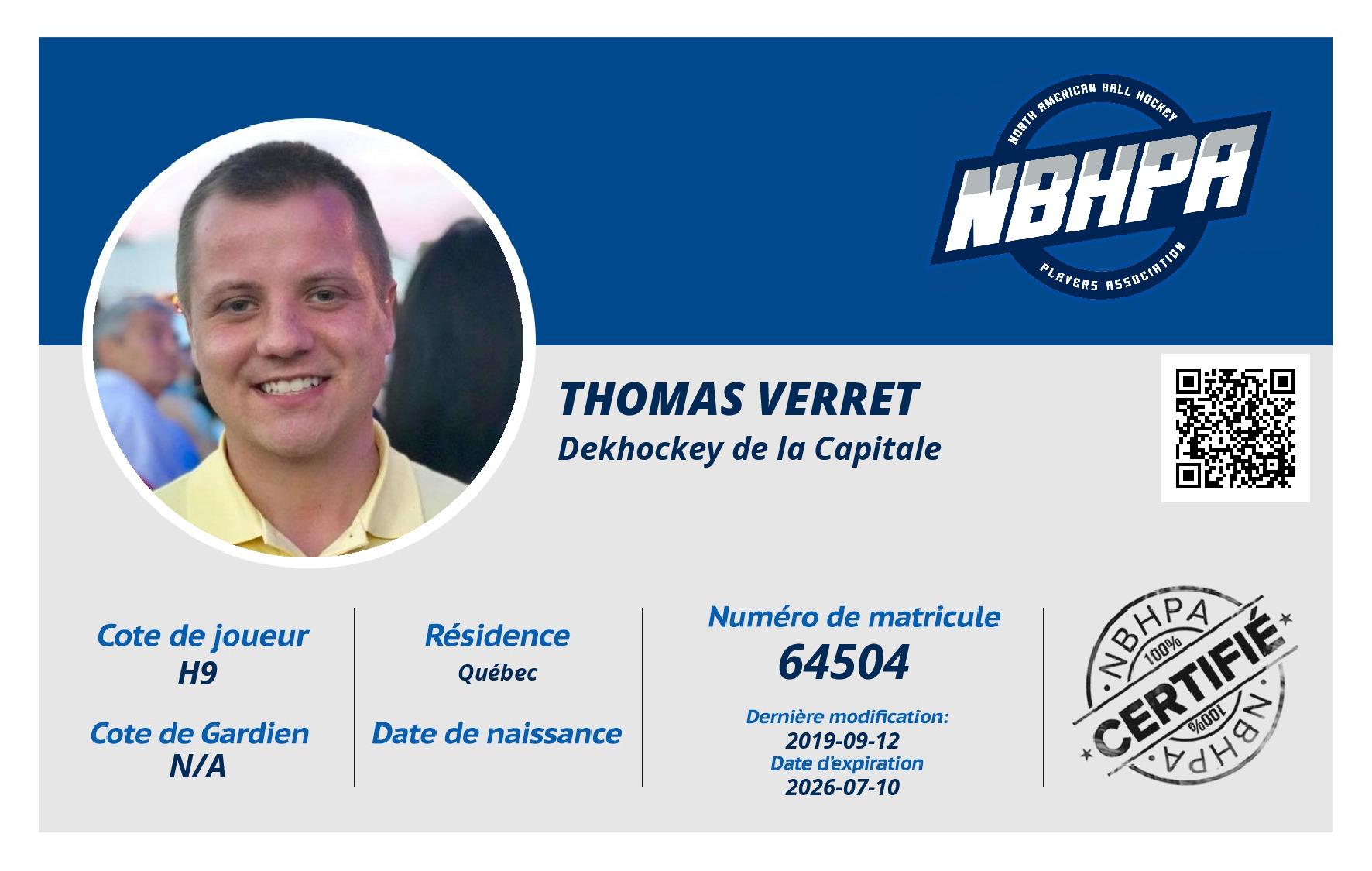 Thomas Verret