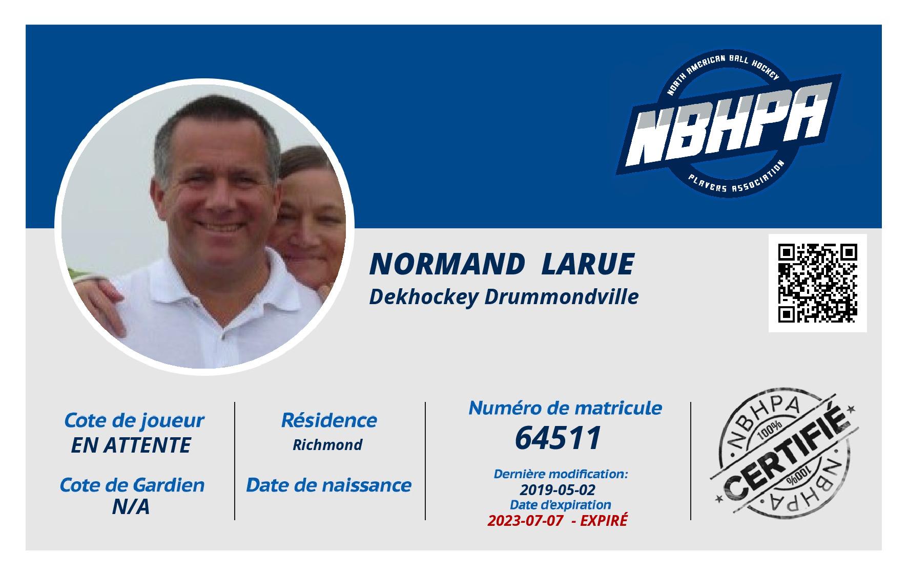 Normand  Larue