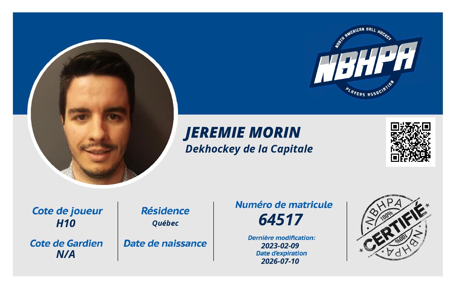 Jeremie Morin