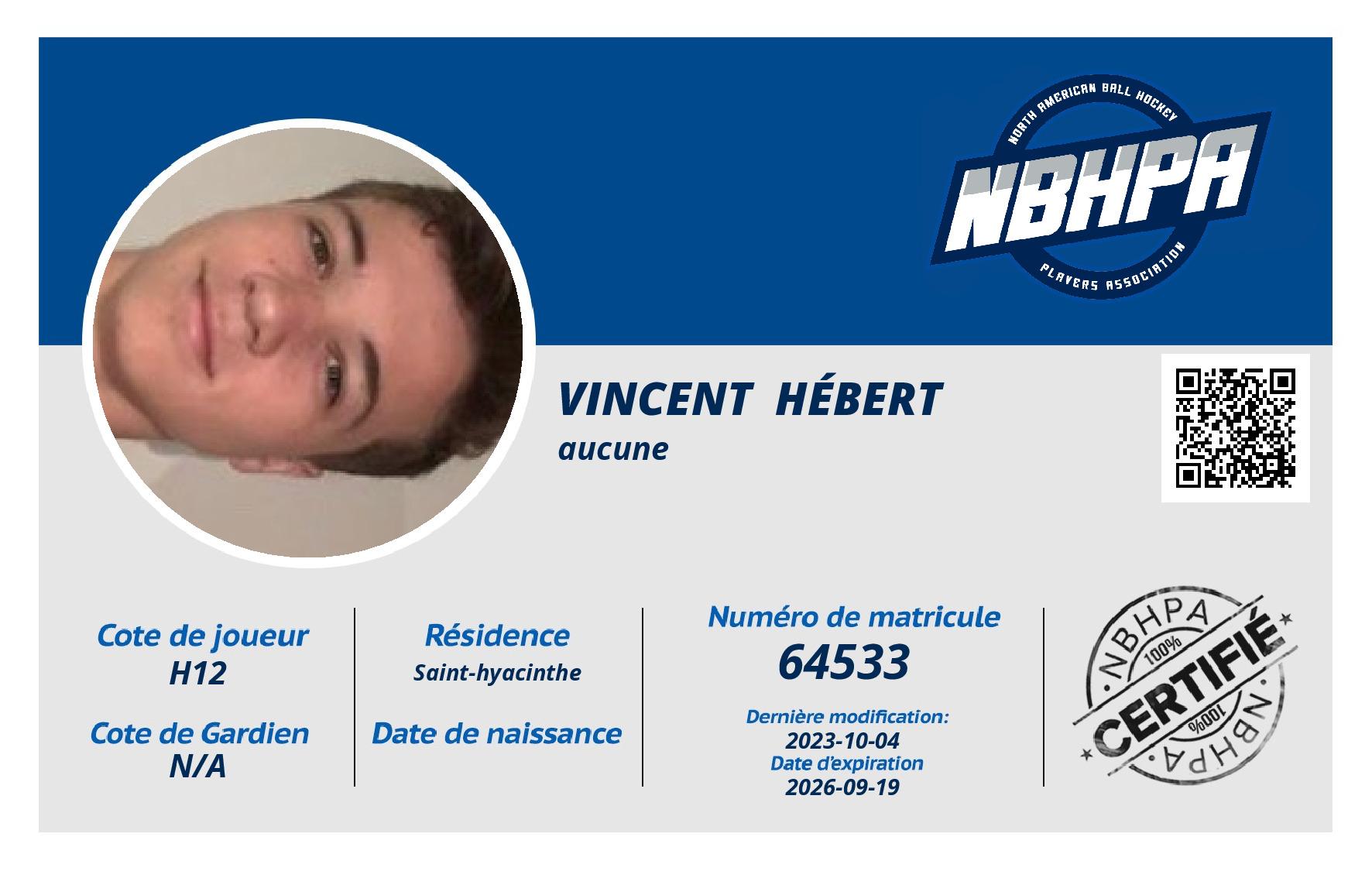 Vincent  Hébert 