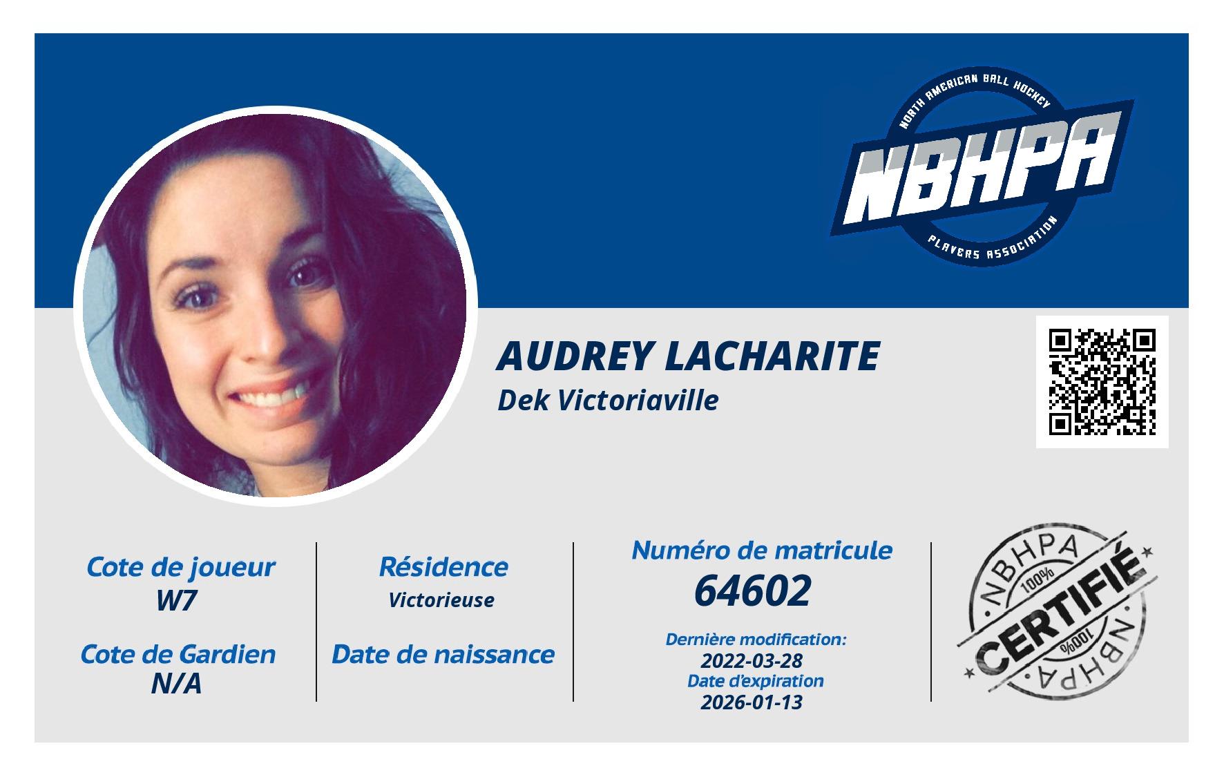 Audrey Lacharite