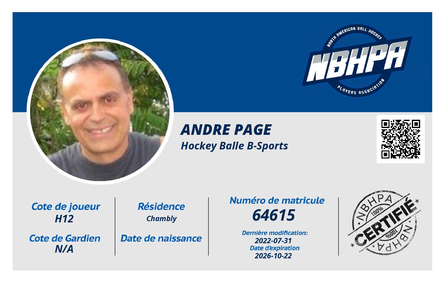 Andre Page