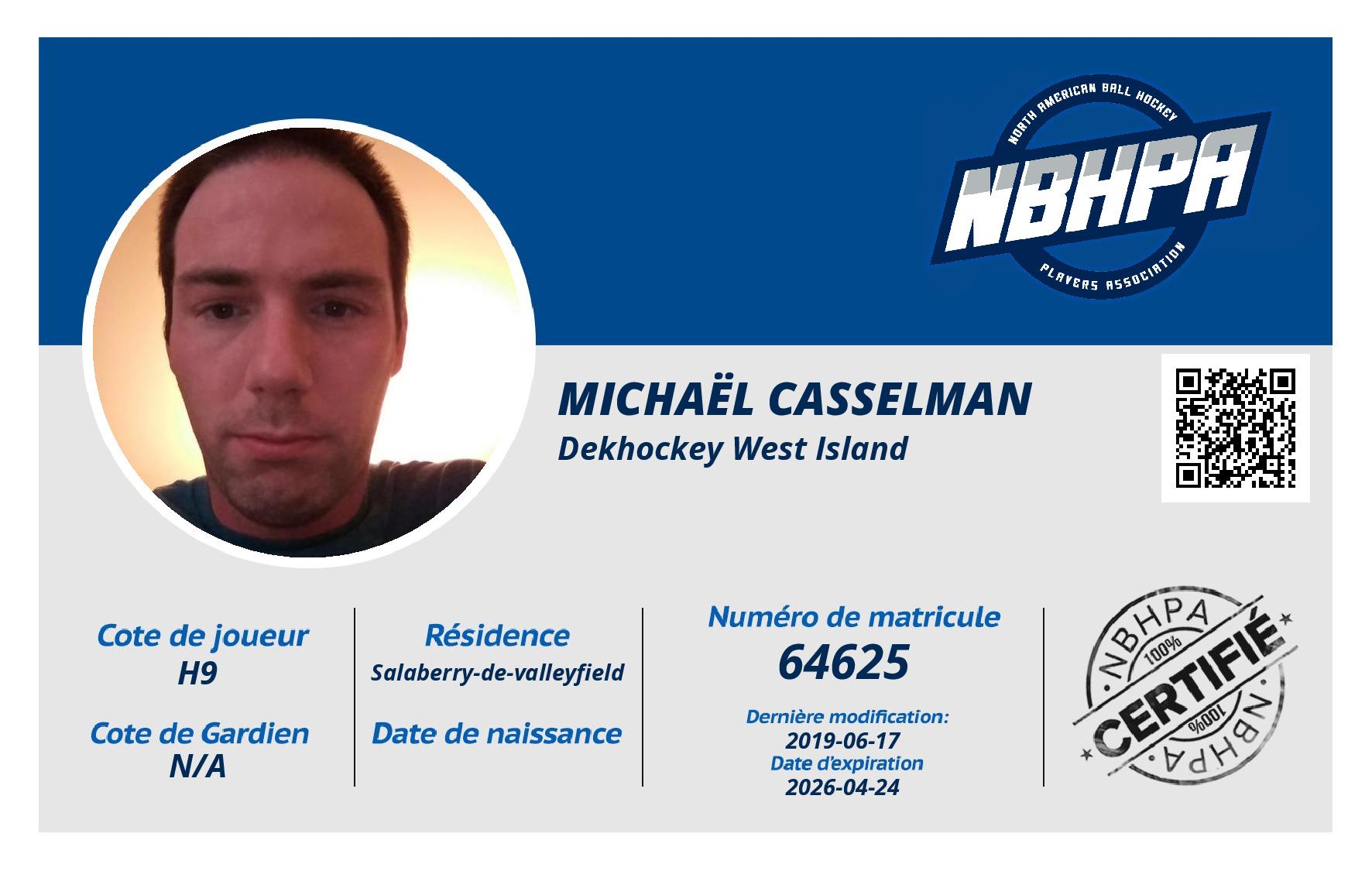 Michaël Casselman