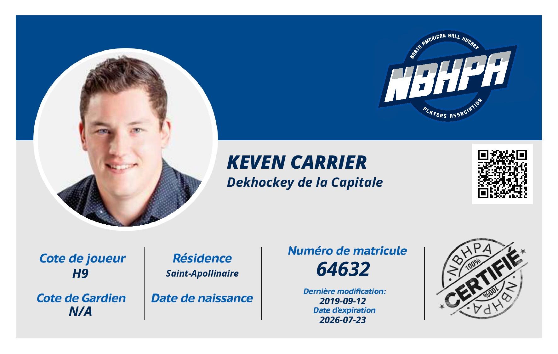 Keven Carrier