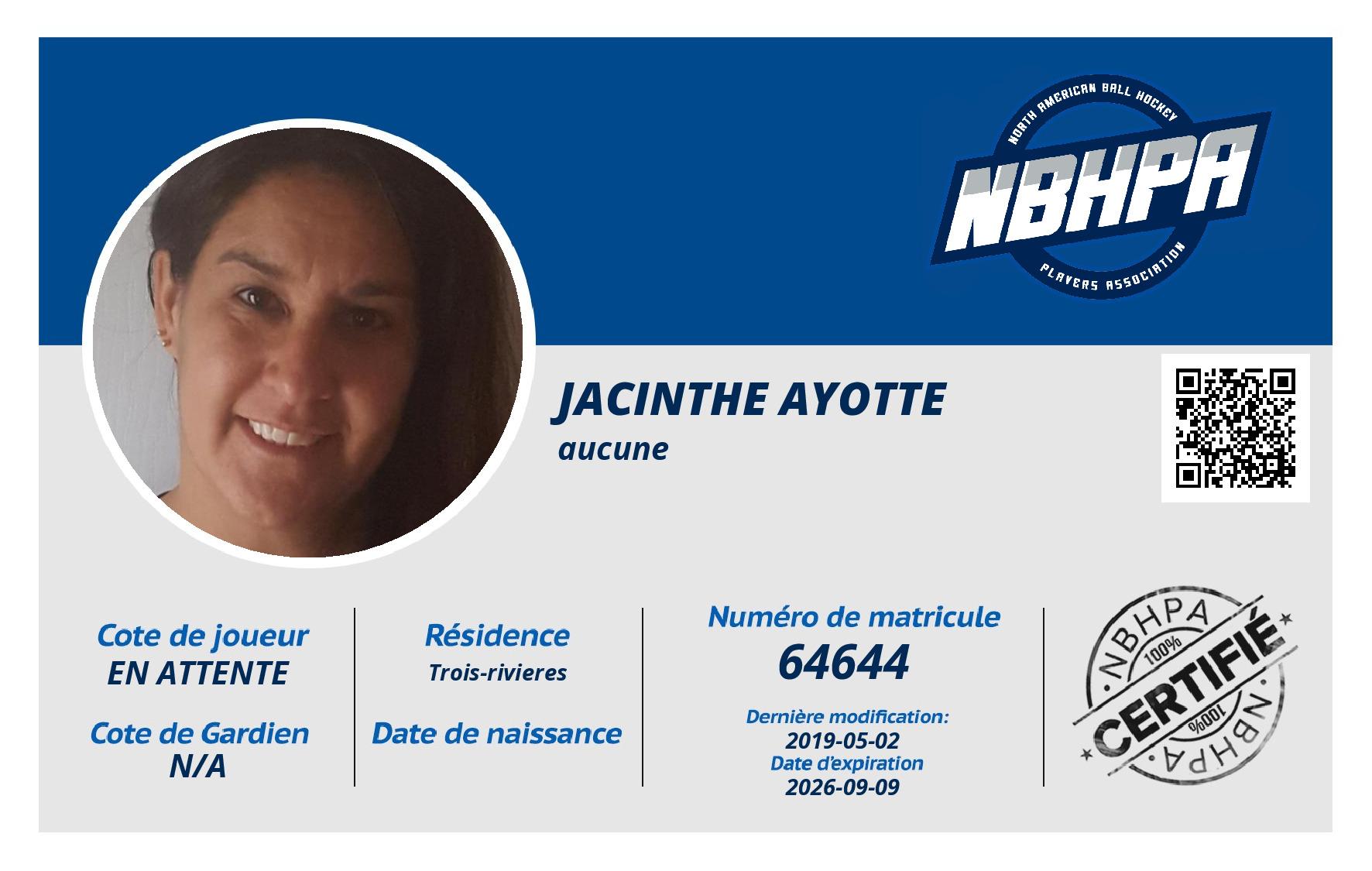 Jacinthe Ayotte