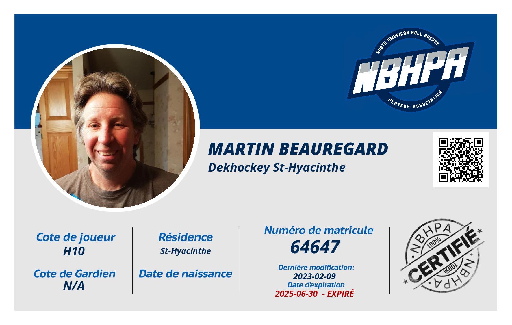 Martin Beauregard