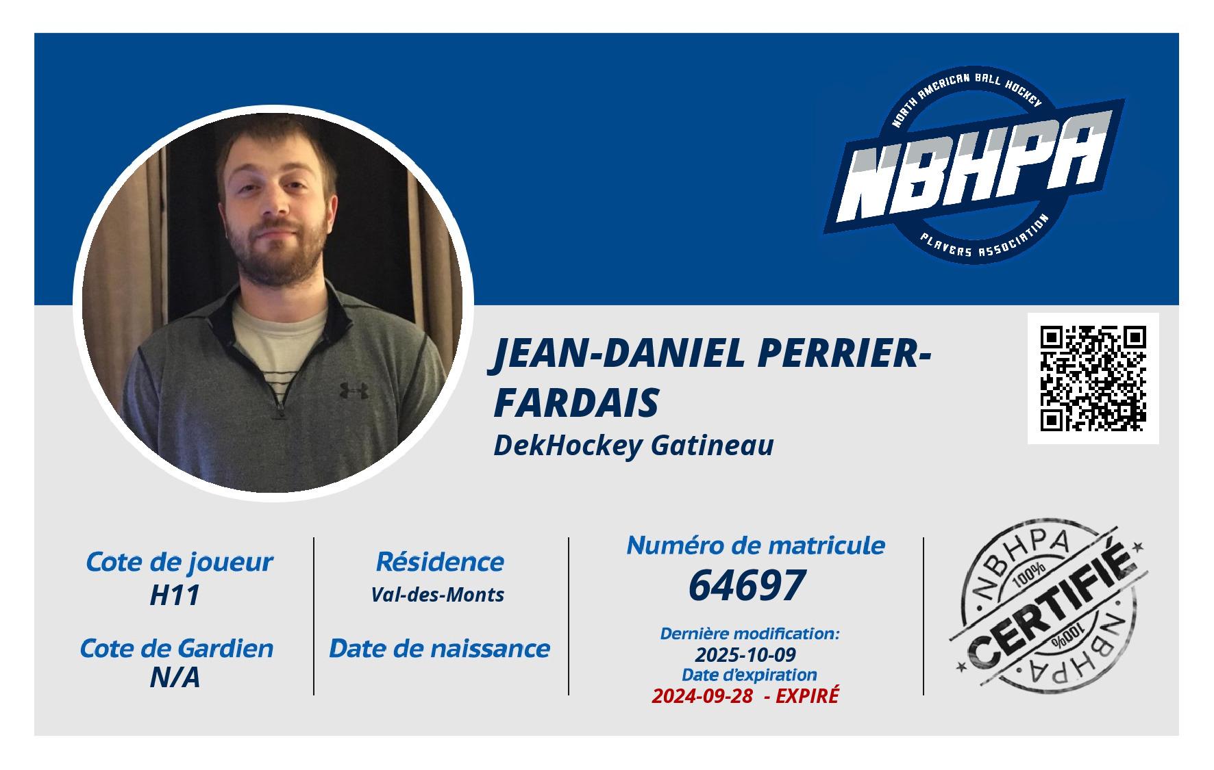Jean-Daniel Perrier-Fardais