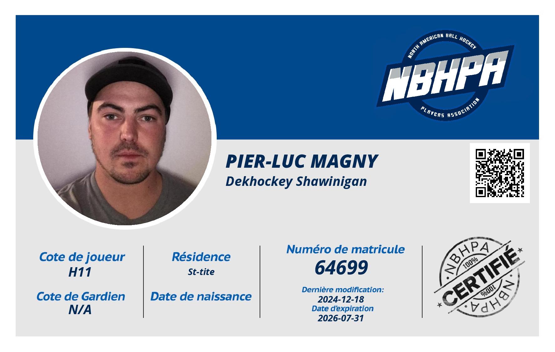 Pier-Luc Magny