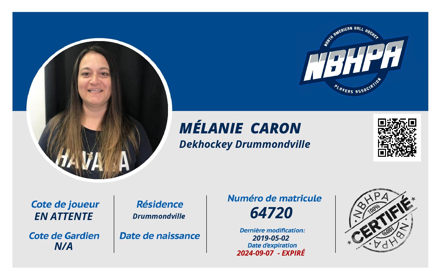 Mélanie  Caron