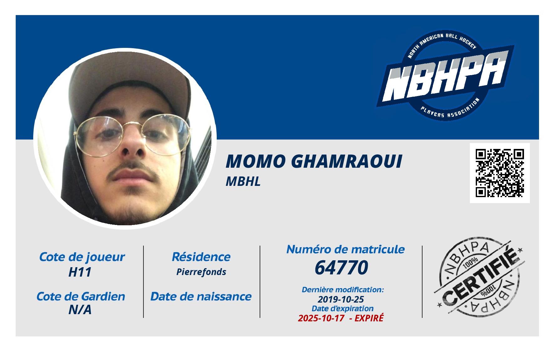 Momo Ghamraoui