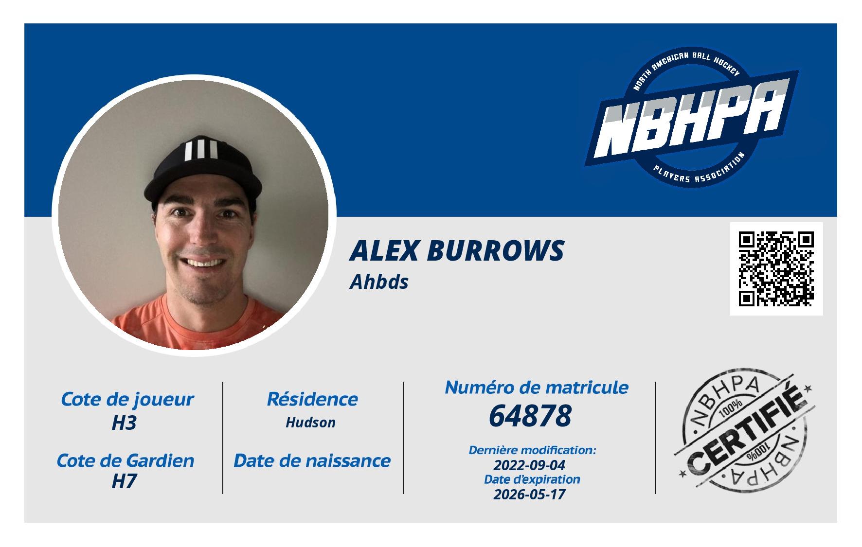 Alex Burrows
