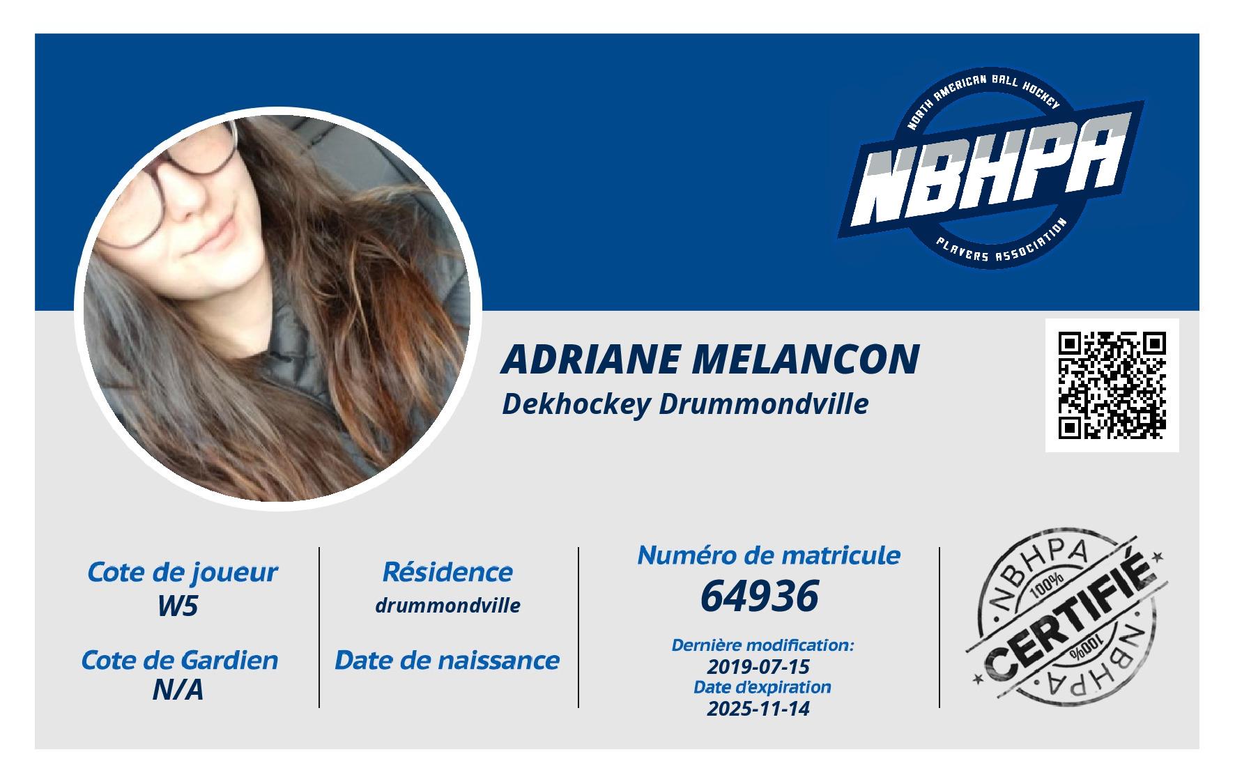 Adriane Melancon