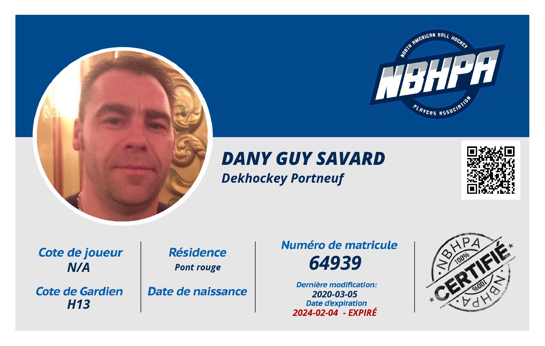 Dany Guy Savard