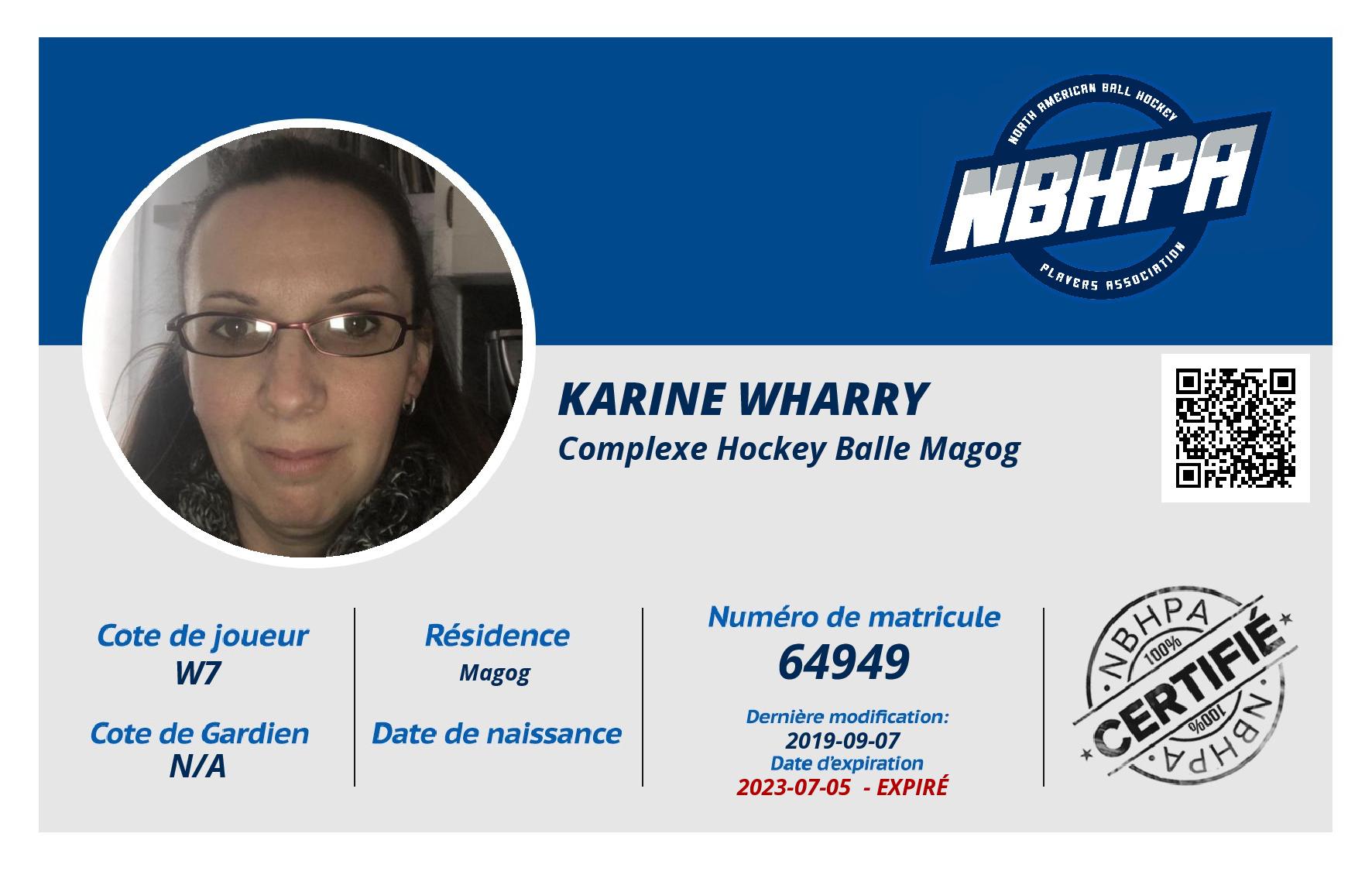 Karine Wharry 
