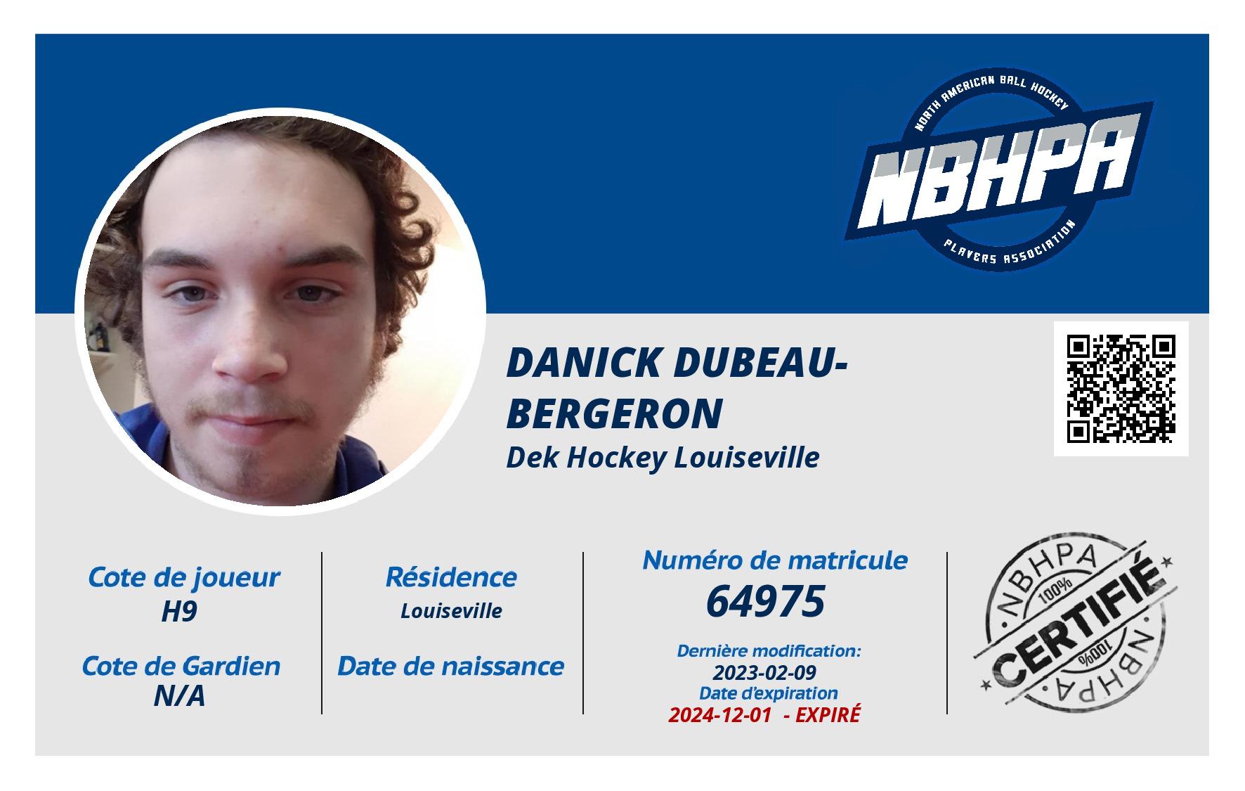 Danick Dubeau-Bergeron