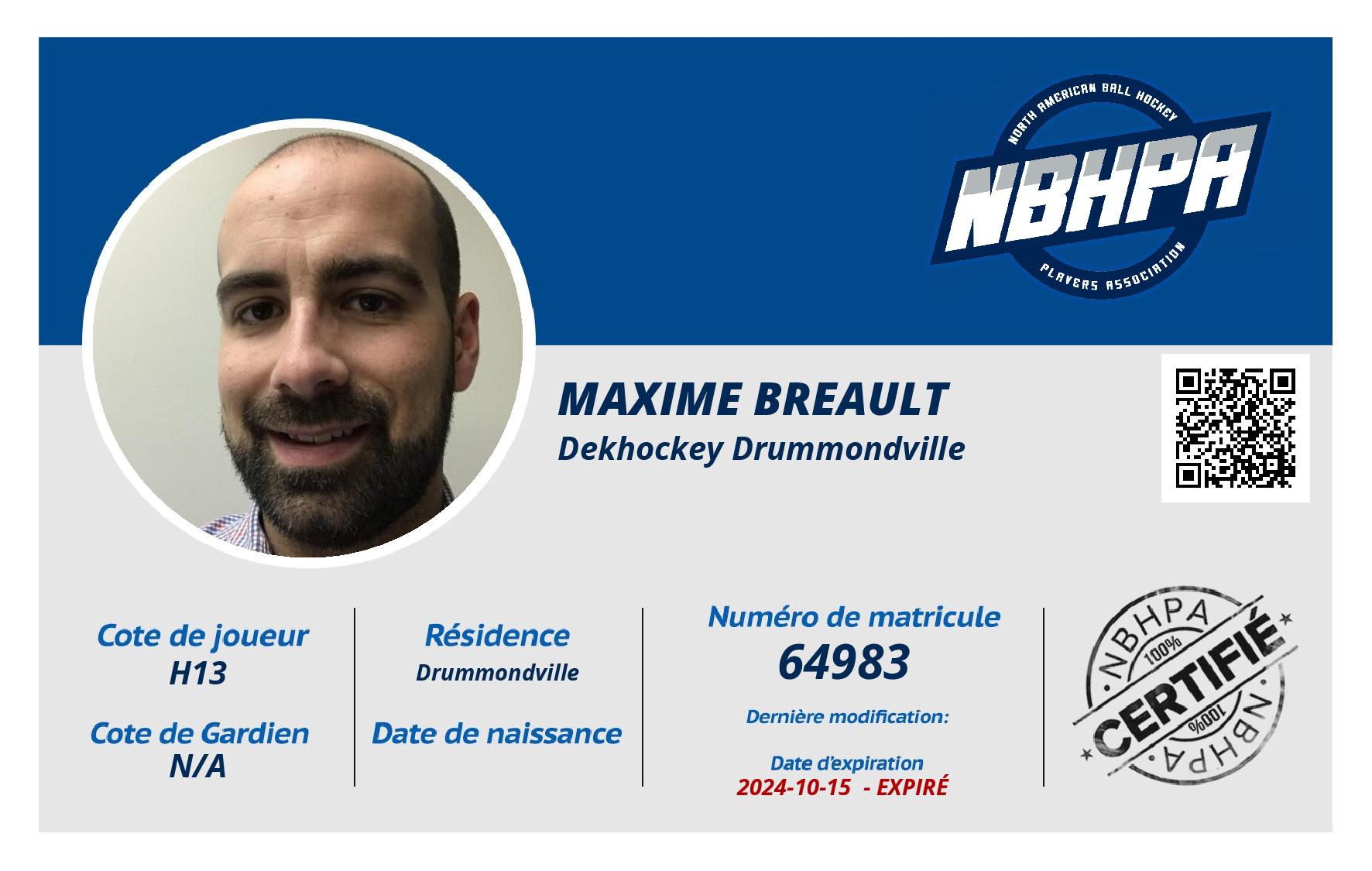 Maxime Breault