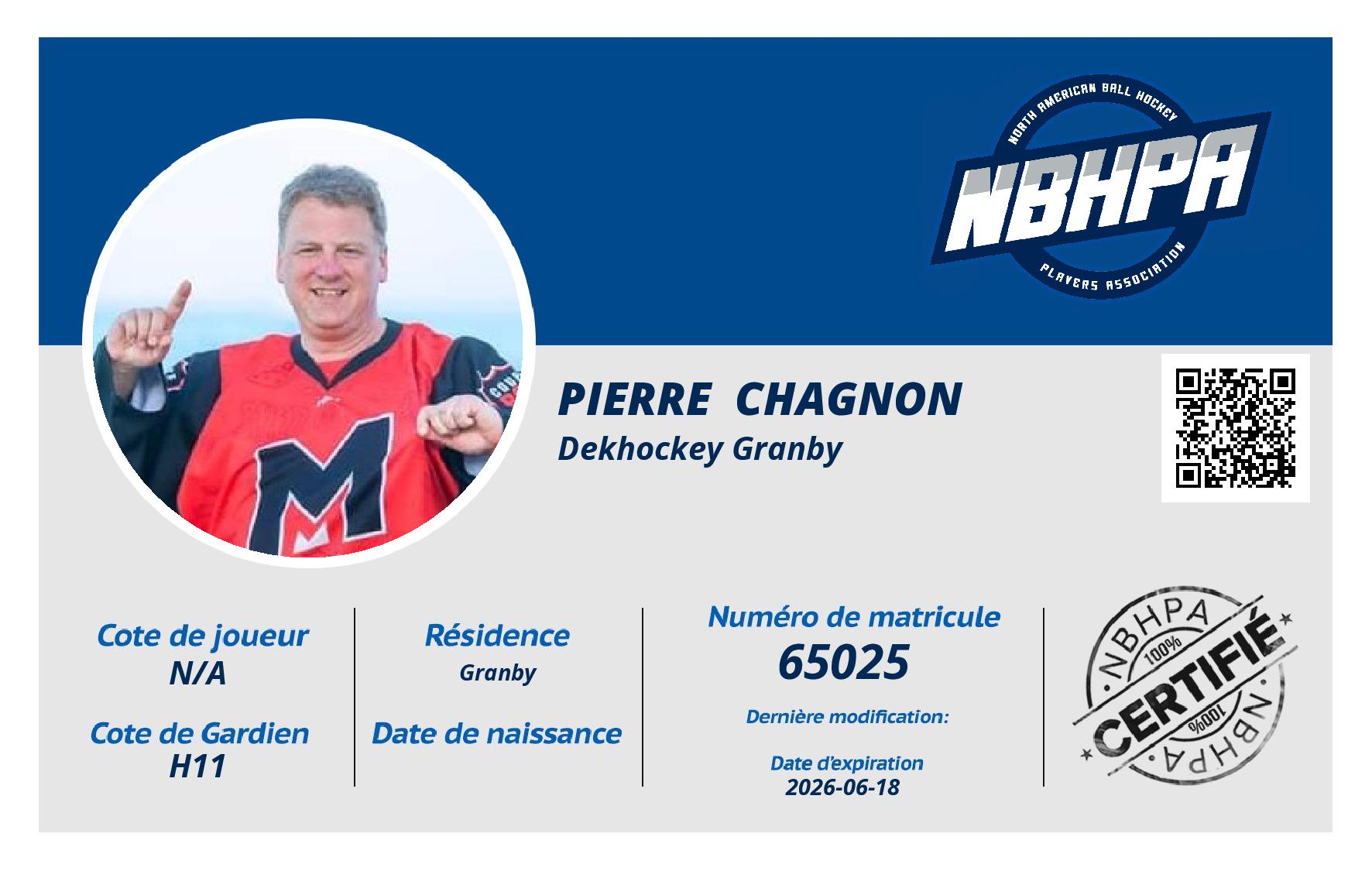 Pierre  Chagnon